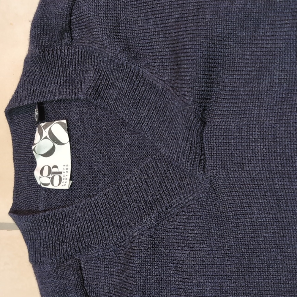 Barney's COOP 100% Wool V-neck Sweater